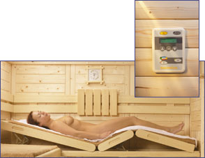 Sauna Temperaturanzeige