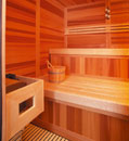Infrarot Wärmekabine Ultraline Innenraum, Sauna